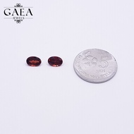 Garnet (Oval) | 石榴石 | Almandine Garnet/Red Garnet | January Birthstone | Natural Gemstones | Batu Pe