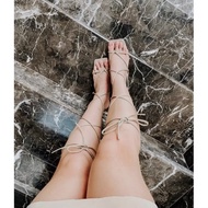 Linguine Heels | Heels Wanita | 7cm Gladiators Tie Heels