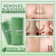 【Authentic Original】Green Tea Mask Moisturizing Hydrating Stick Oil Control Acne and Blackheads Deep Clean Remover