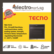 Tecno TBO7010 73L Multi-Function Upsized Electric Built-in Oven