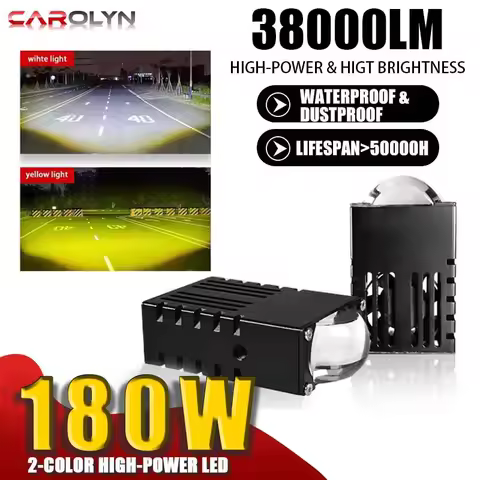 Led Headlight Bumper Fog Lamps Projector Mini Driving Light Auxiliary Lights For Car Motorcycle Bar 