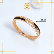 Listring 8K Gold and 6K Gold CK 403 Gold Ring