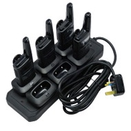 Motorola T38 單槽式6位充電座 | LED充電指示燈 | 智能識別鋰電池 | 適用於T38系列對講機 | 香港行貨