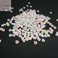 Beads / Alphabet Beads / Love Motif Letter Beads / Love Motif Letter Beads