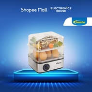 PowerPac Egg Steamer, Food Steamer 2.5L Multi function 2 Tier Steamer (PPS706)