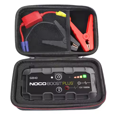 Newest Hard EVA Carrying Travel Protective Box Cover Case for NOCO Boost Plus GB40 1000 Amp 12V Ultr