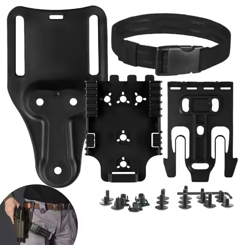 QLS Quick Locking System Kit with 2" Mid-Ride Belt Loop, Includes Fork and Duty Receiver Plate & Ela