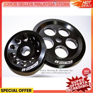 Light Weight Crank Pulley Mitsubishi EVO VR4 Perdana Lancer 4G93 DOHC Engine Performance Part 3 Pcs 