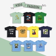 Distro T-shirts for Boys and Girls Short Sleeve Cotton Combed 24s Cool Children's Clothes Surf Summe