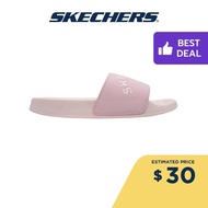 Skechers Women Cali Side Lines 2.0 Quikslide Walking Slides - 8730086-LTPK