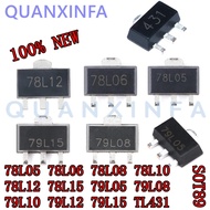 5PCS 78L05 78L06 78L08 78L10 78L12 78L15 79L05 79L08 79L10 79L12 79L15 TL431 SOT89 Voltage stabilizi