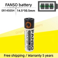 FANSO ER14505H battery PLC CNC Servo Encoder 3.6V AA Lithium Battery Flowmeter LS14500 New New