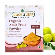 CERTIFIED ORGANIC AMLA (AMLAKI, INDIAN GOOSEBERRY) FRUIT POWDER 100 GMS (Serbuk Amla, Nellikai)