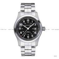 HAMILTON H70515137 Men's Watch Khaki Field Automatic 42mm SS Bracelet Black *Original