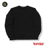 Sweater Crewneck Evisu Jeans Hitam