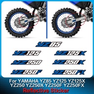 2 Keping Kit Grafik Pelekat Lengan Ayun Motosikal Untuk Yamaha Yz85 Yz125x Yz125f Yz250fx Yz250x Yz1