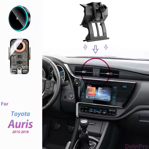 For Toyota Auris E180 2015 2016 2017 2018 Car Phone Holder, 2-in-1 Phone Stand & Base Kit, OEM Clip-