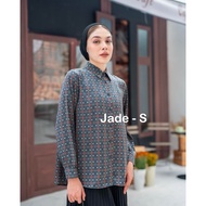 Lavina Blouse - Jade - S
