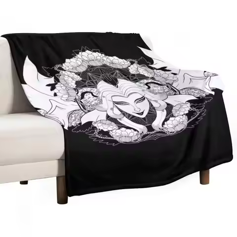 Hydaelyn, Will of the Star - FFXIV - Light Magic Throw Blanket Sleeping Bag Sofa Beach Soft Plaid Bl