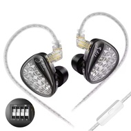 KZ ZA12 Hybrid Technology Headphones, 12 Drivers, Strong Bass, Good Details