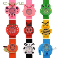 【hot sale】 ♙✶✧ C11 SOMEDAYMX Cartoon Wrist Watches Slap Quartz Wristwatches Watches 3D for Girls Animal Boys Baby Clock Children/Multicolor