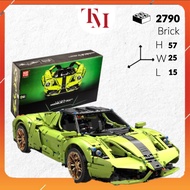 Technic Mold king Ferrari Enzo Scale 1:8 13074 Assembled Supercar Model beautiful version 2790 PCS