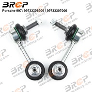 BRCP Pair Rear Axle Sway Bar End Stabilizer Link Ball Joint For Porsche 911 Convertible Targa 997