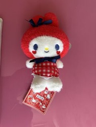 Sanrio My Melody 紅色格紋娃娃