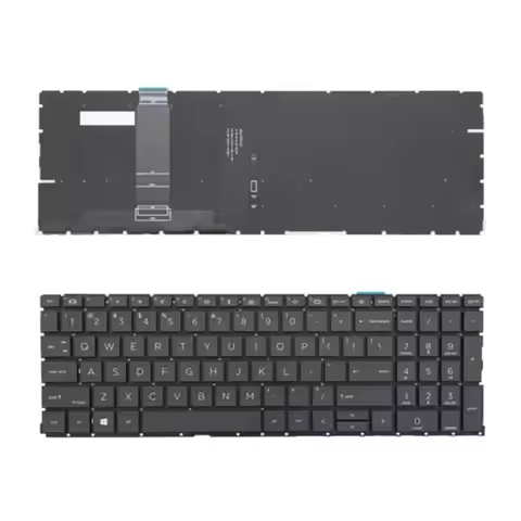 Laptop Replacement Keyboard US Layout with Backlit for HP 455R 450 G8 Zhan 66 G4 Hsn-Q27C-5 High