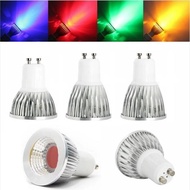 Ranpo High Power Dimmable LED Spotlight Lamp GU10 12W 9W 6W 220V Red Green Blue Yellow Lampada LED B