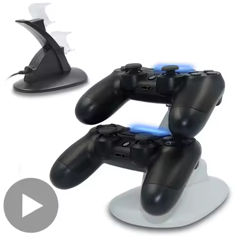 Charger Support for Sony PS Playstation Play Station Dualshock Handle 4 PS4 Slim Pro Stand Controlle