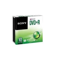 Sony DVD+R 4.7GB Case 10