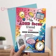 [UtilizingS] The ADHD Focus Friend 3 In 1 ADHD Workbook Mental Health Goals Planner With Activities 