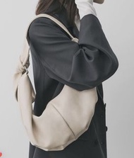 Sense of Place Croissant Shoulder Bag Beige
