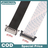 Shunhuida 41/51Pin HDTV LCD LED Ribbon Cable 4K VBYONE FFC Screen Flex Cable Display Screen Connecti