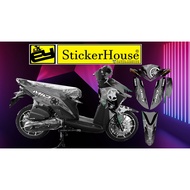 Rusi Royal 125 Decals Laminated