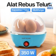 TAFFHOME 7-Egg Electric Egg Steamer Boiler 350W - YS-203