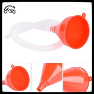 [8C11] Vehicle Filling Plastic Funnel Soft  Pour Oil Petrol Diesel  Tool [8C]