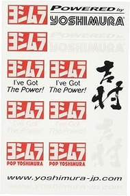 Yoshimura 904-212-1000 Variety Small Sticker, 3.0 x 4.5 inches (7.5 x 11.5 cm)