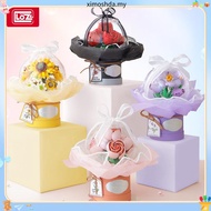 LOZ IDEAS Mini Block Eternal Flower Series Bouquet Anniversary Wedding Birthday Deco Gift Present Bu