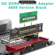 BEAUTYSTARTING Laptop DDR5 RAM to SO DDR5 U-DIMM Desktop Adapter Card Memory Tester SO DDR5 to DDR5 