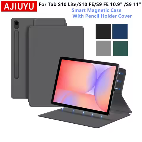 Magnetic Case For Samsung Galaxy Tab S10 Lite SM-X400 SM-X406B 10.9" S10 Lite S9 FE S10 FE 10.9 S9 1