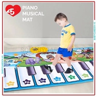 Piano Music Mat for Kids Floor Piano Mat Musical Keyboard Playmat Kids Musical Mats