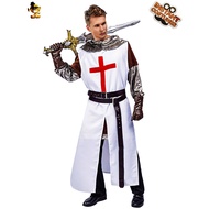 2015 Halloween Adult Men's Medieval Crusader Knight Jazz Costume Big Male Samurai Stage Costume 1017