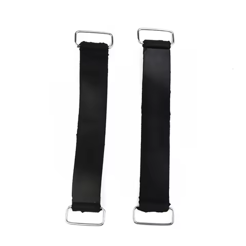 2PCS Rubber Belts 18-23cm Rubber Band+metal Buckle Motorcycle Rubber Battery Strap Elastic Bandage H