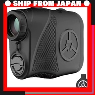 TecTecTec Golf Laser Rangefinder Mini+m - Matte Black & Matte White - Compact & Lightweight with Slo