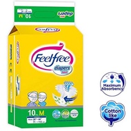 Feelfree diapers adult tape M10