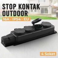OUTDOOR Socket Waterproof TERMINAL IP54 16A 250V EU