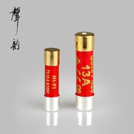 New hifi fever grade single crystal sterling silver nano fuse power amplifier socket gold-plated cap