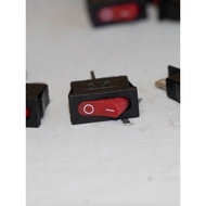 2 Way Switch Small Switch Slim Red for Motorcycle, Car and Universal